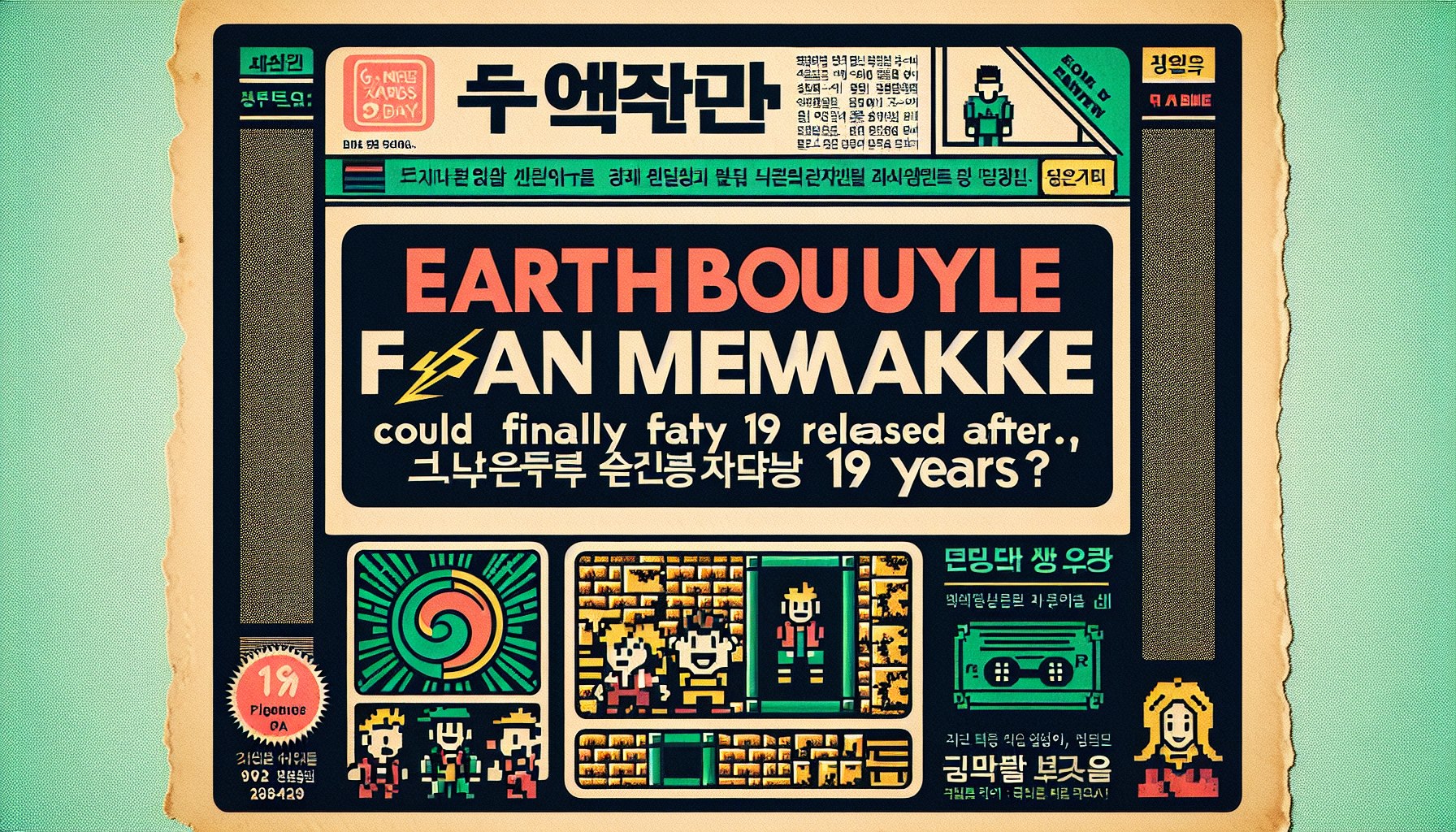 어스바운드 스타일 팬 리메이크, 19년 만에 마침내 출시될 수도